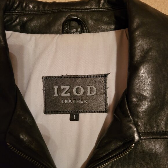 Izod Leather Jacket - Picture 8 of 8